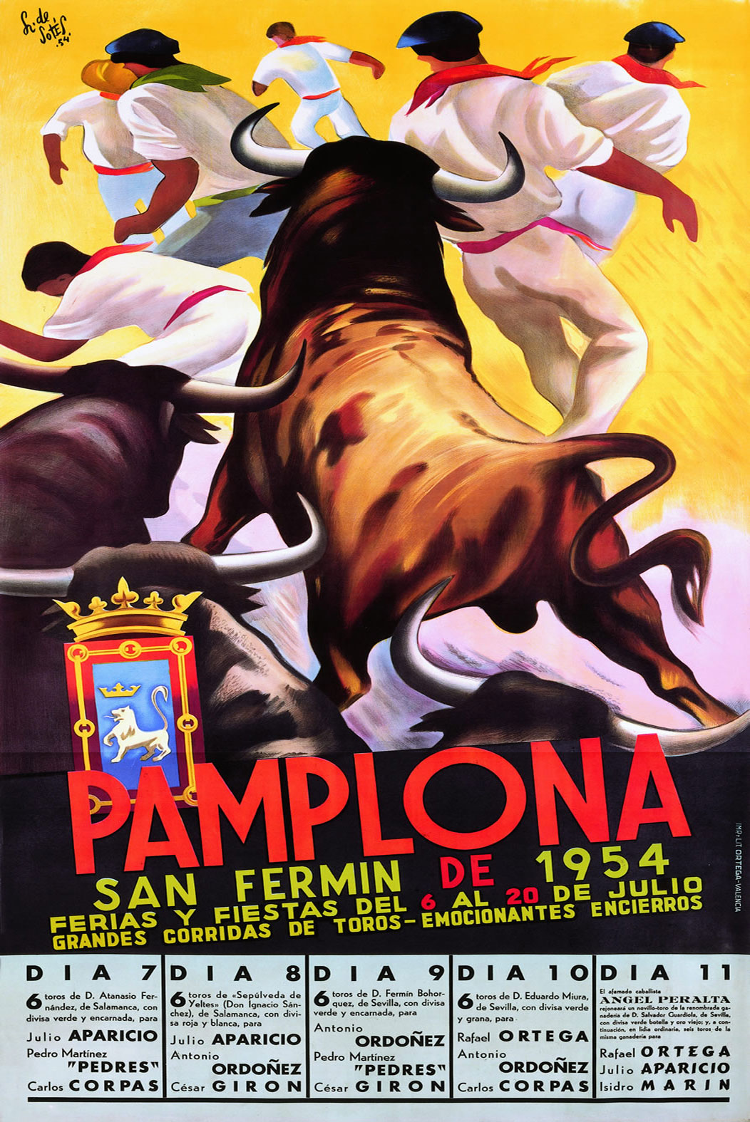 Fiestas en honor de San Fermín  